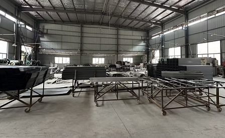 天水桥架厂的生产流程，科技与人力的相互结合！